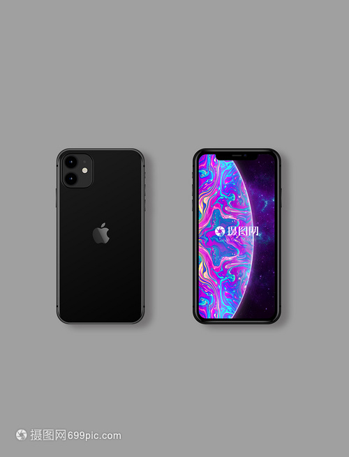 深邃之镜 探秘黑色iPhone 11手机的极致美学